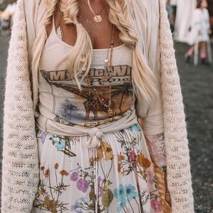 NWT Spell Wild Bloom Skirt